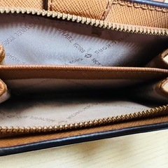 美品　MICHAEL KORS 二つ折り財布 ブラウンの画像
