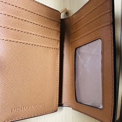 美品　MICHAEL KORS 二つ折り財布 ブラウンの画像
