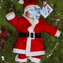 クリスマス　サンタ　コスプレ　ベビー