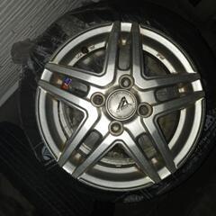 13インチ155/65タイヤ、ホイールの画像