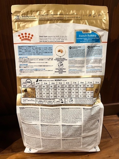 専用　値下げ　ドッグフード　正規品ロイヤルカナン　フレンチブルドッグ　子犬用(生後12ヵ月以下)　3kg×3袋　ドライフード