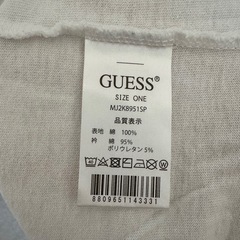 【GUESS】7分丈Tシャツの画像