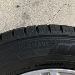 近隣配達可能　スタッドレスタイヤホイール付4本　ベンツA180使用の画像