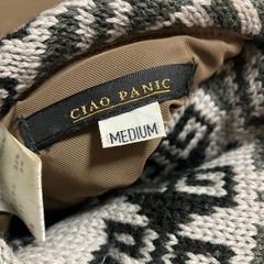 CIAO PANIC ダウンベスト リバーシブルの画像