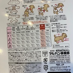 ワンちゃん、おむつウェアの画像