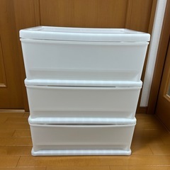 クリア引き出しケース