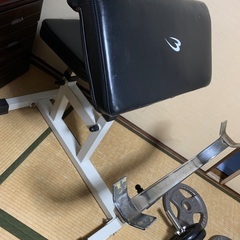 ダンベル　プリチャーカールの画像