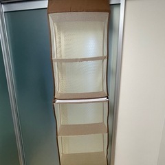【決まりました】吊り下げ収納　ブラウン