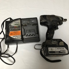 中古日立工機　インパクトレンチ 18V　WR 18DBDL　バッ...