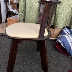 回転椅子 ダイニングチェア 2脚の画像