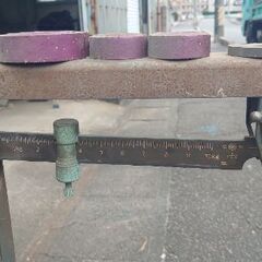 『出ました❗台バカリ120キロまで』台はかり ☆おもり付き スケール アナログ 昭和レトロ 計量器 古い 中古の画像