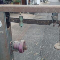 『出ました❗台バカリ120キロまで』台はかり ☆おもり付き スケール アナログ 昭和レトロ 計量器 古い 中古の画像