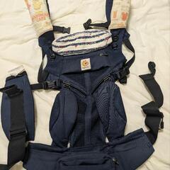 【値下げ！】エルゴベビー　抱っこ紐　新生児可　とジェラピケポンチョの画像