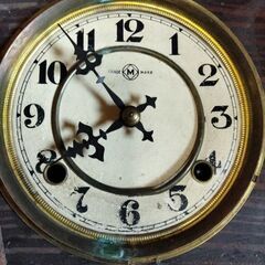 大正ロマン！取引予定者様決まりました！（戦前）TRADE（Ｍ）MARK！掛時計、柱時計、振り子時計、ボンボン時計の画像
