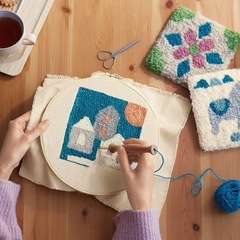 パンチニードルできる方いませんか？🧵