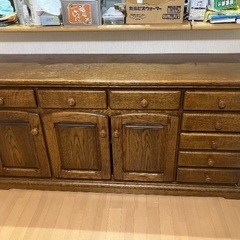 ☆引き出し付き 収納棚　幅160cm