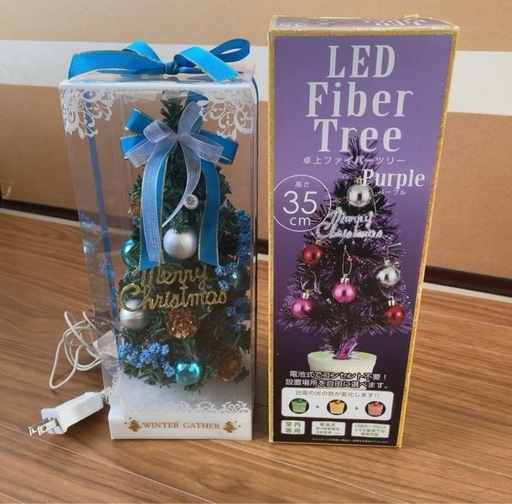 ミニクリスマスツリー　2点セット