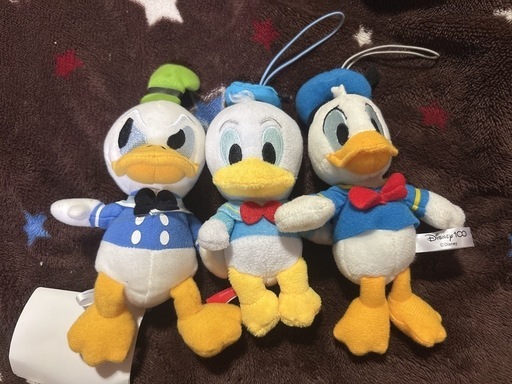 ドナルド3種ぬいぐるみ