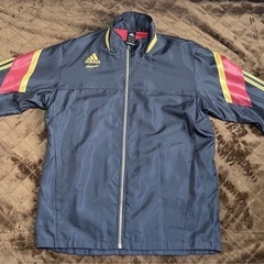 adidas ウインドブレーカー ブルゾン 黒 XO