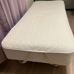 無印　脚付マットレス・ポケットコイルスモール