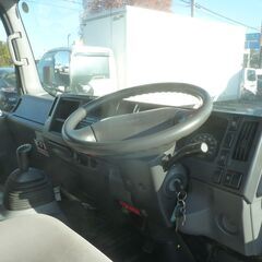 H.25(2013)年 いすゞ エルフ 3.0 ワイド ロング フルフラットロー ディーゼル 3tロングバン6MT ホワイト  パネルバン　左電動格納ミラー　ラッシングレール１　集中ドアロック　ABS　エアバック　坂道発進補助装置　バックカメラ　　17009の画像