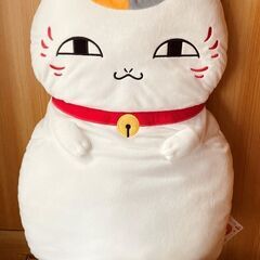 夏目友人帳 めちゃでかぬいぐるみニャンコ先生クッション①