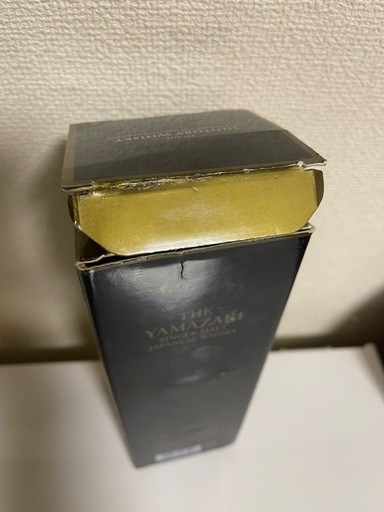 サントリー 山崎 18年 シングルモルトウイスキー 700ml空瓶　空箱