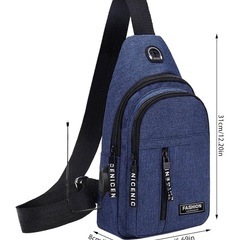 ショルダーバッグ ボディバッグ 3ポケットの画像