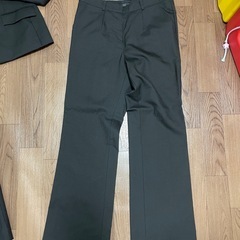 リクルートスーツ☆リクルートバッグ☆リク☆黒スーツルートスーツ一式セット☆ジャケット☆スカート☆ズボン☆青山ブランドの画像