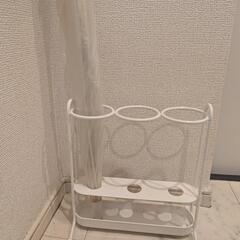 【無料】IKEAの傘立て+ビニール傘つき