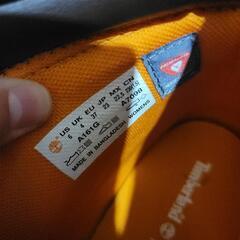 【未使用に近い】Timberland ワークブーツ ハイカット 23cmの画像