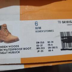 【未使用に近い】Timberland ワークブーツ ハイカット 23cmの画像