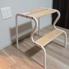 IKEA GRUBBAN 踏み台 904.424.09の画像