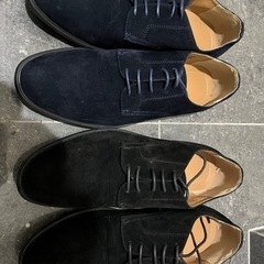 未使用　GU スウェード調 革靴