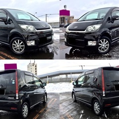 ★ダイハツ★ムーブ★カスタム★4WD★全てコミコミ！★車検付き！★超爆速納車可能！★乗って帰れます！★ナビ！★テレビ！★オーバヘッドコンソール！★全国格安陸送可能！★の画像