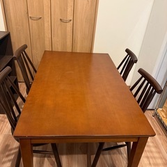 【キャンセル待ち】
ダイニングテーブル・椅子の画像