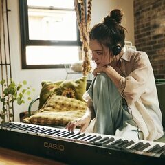 カシオ（CASIO）電子ピアノ　Privia PX-S1100BK ブラック [88鍵盤]の画像