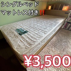 【1/30お取引予定】シングルベット