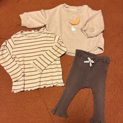 子供服　90センチ　女の子　3点