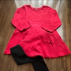 子供服　90センチ　女の子　コーデ