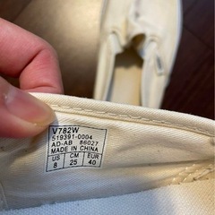 未使用★VANS バンズ　スリッポン　25の画像