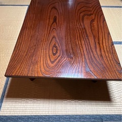 折りたたみ座卓　傷有り