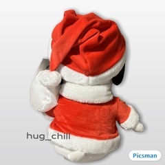 【タグ付】PEANUTS スヌーピー クリスマス サンタ ぬいぐるみ 50cmの画像