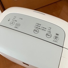 シャープ　除湿機　衣類乾燥機　プラズマクラスター　CVーP71 2022年の画像