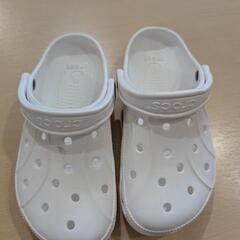 クロックス crocs 22cm ホワイト