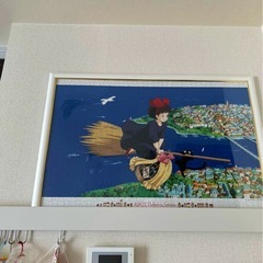 額縁付き＊魔女の宅急便インテリアパズルの画像