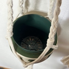 マクラメプラントハンガー　2点セットの画像