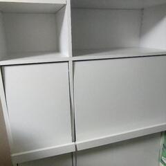 LOWYA マルチ収納棚  ホワイト