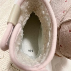 子ども　ムートンブーツ　15センチの画像