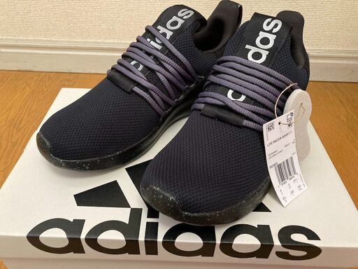 新品 Adidasアディダス スリッポン スニーカー メンズ 24.5 黒 Lite Racer Adapt 7.0 海外モデル